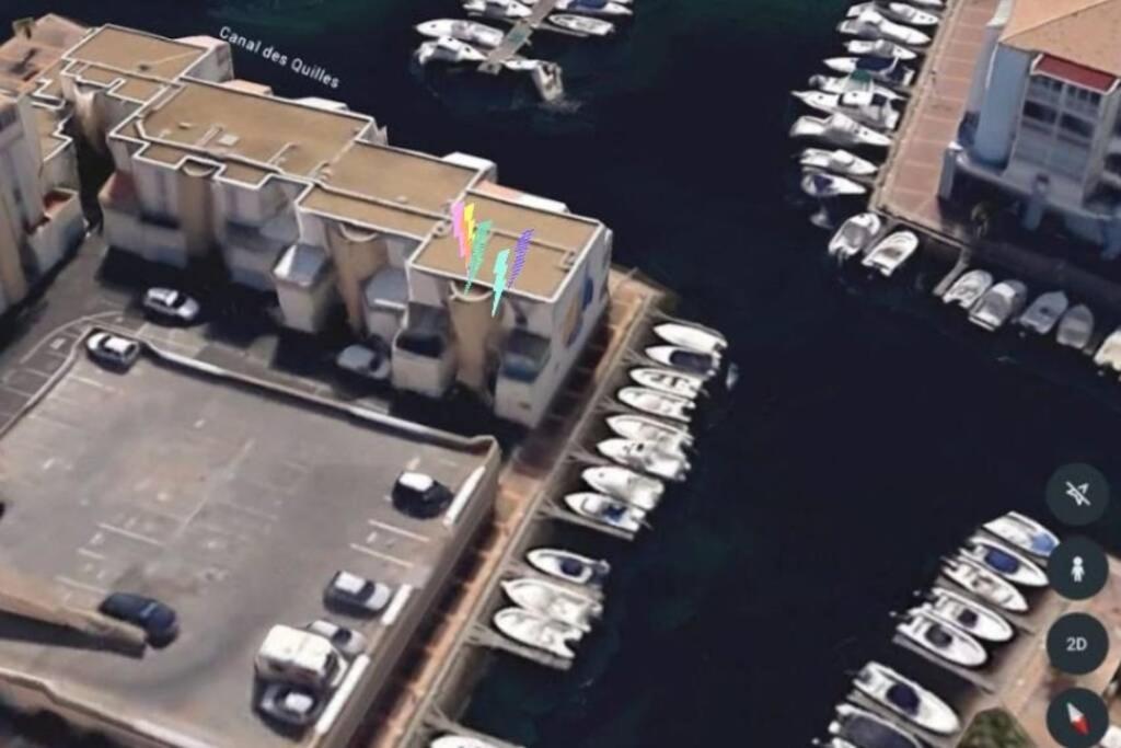 Studio Climatise Classe 2 Dans Marina Proche Mer Et Etang - Lit Wifi Fibre Et Parking Prive แซ็ต ภายนอก รูปภาพ